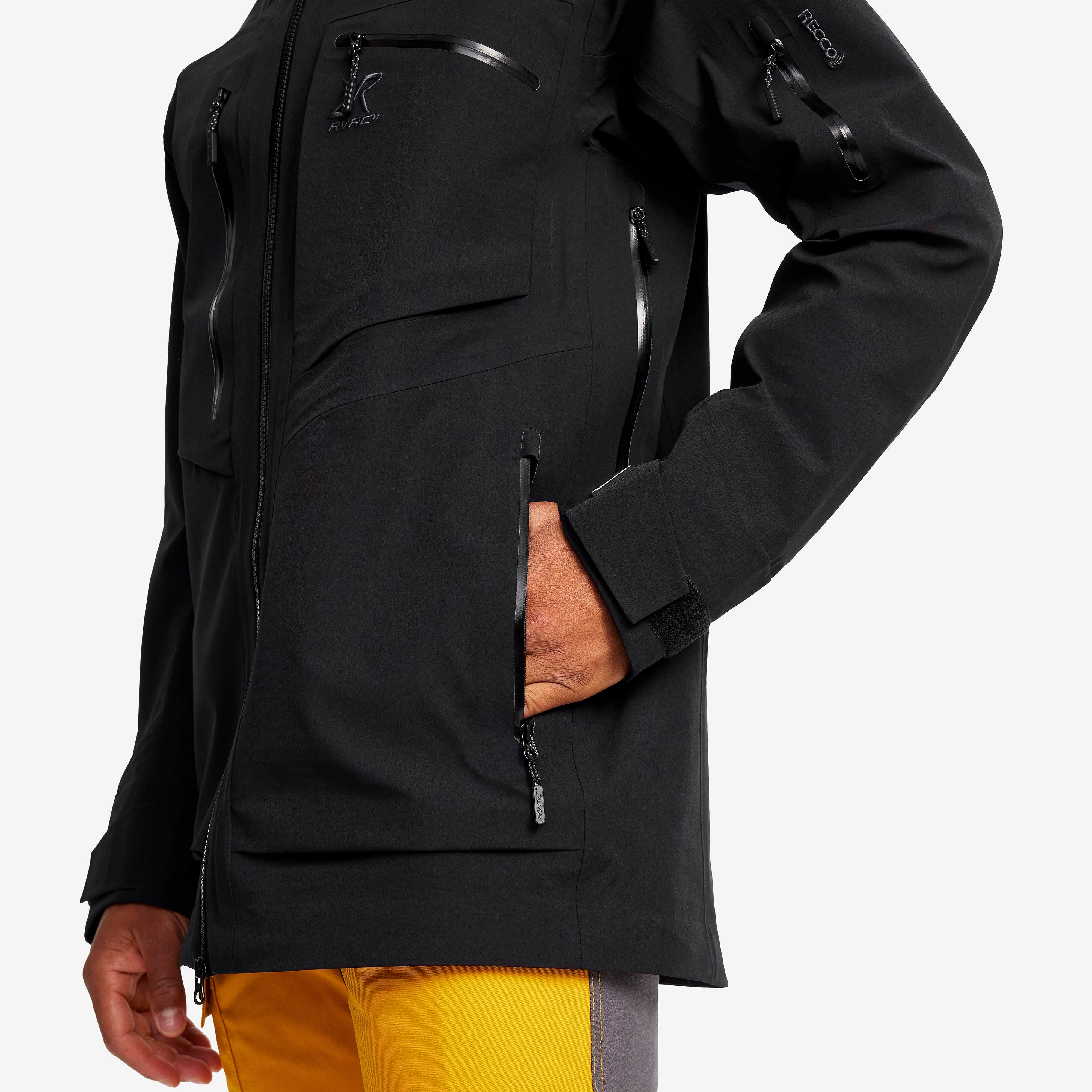 Cyclone Long 3L Jacket Homme Black