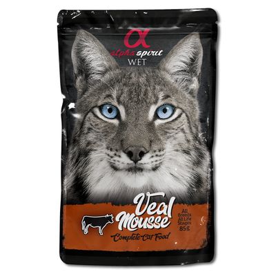 alpha spirit Multi-Flavour Pouch für Katzen