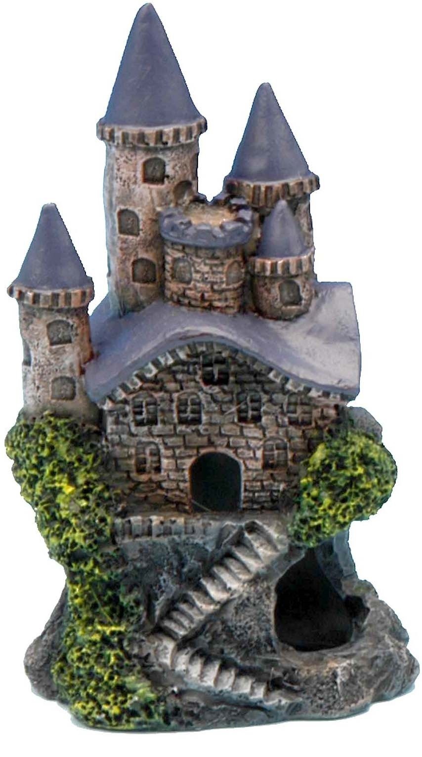 Penn Plax Dekoration Penn Plax Penn-Plax Zauberschloß blau