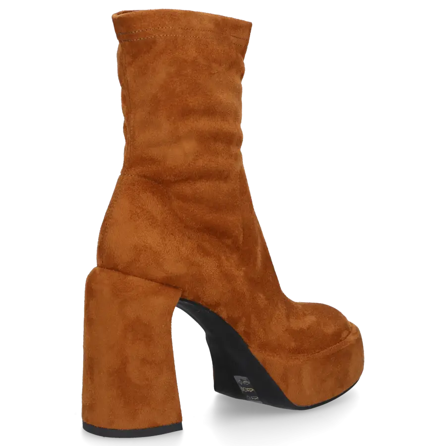 Elena Iachi - Stiefeletten E3294-1V Veloursleder - braun