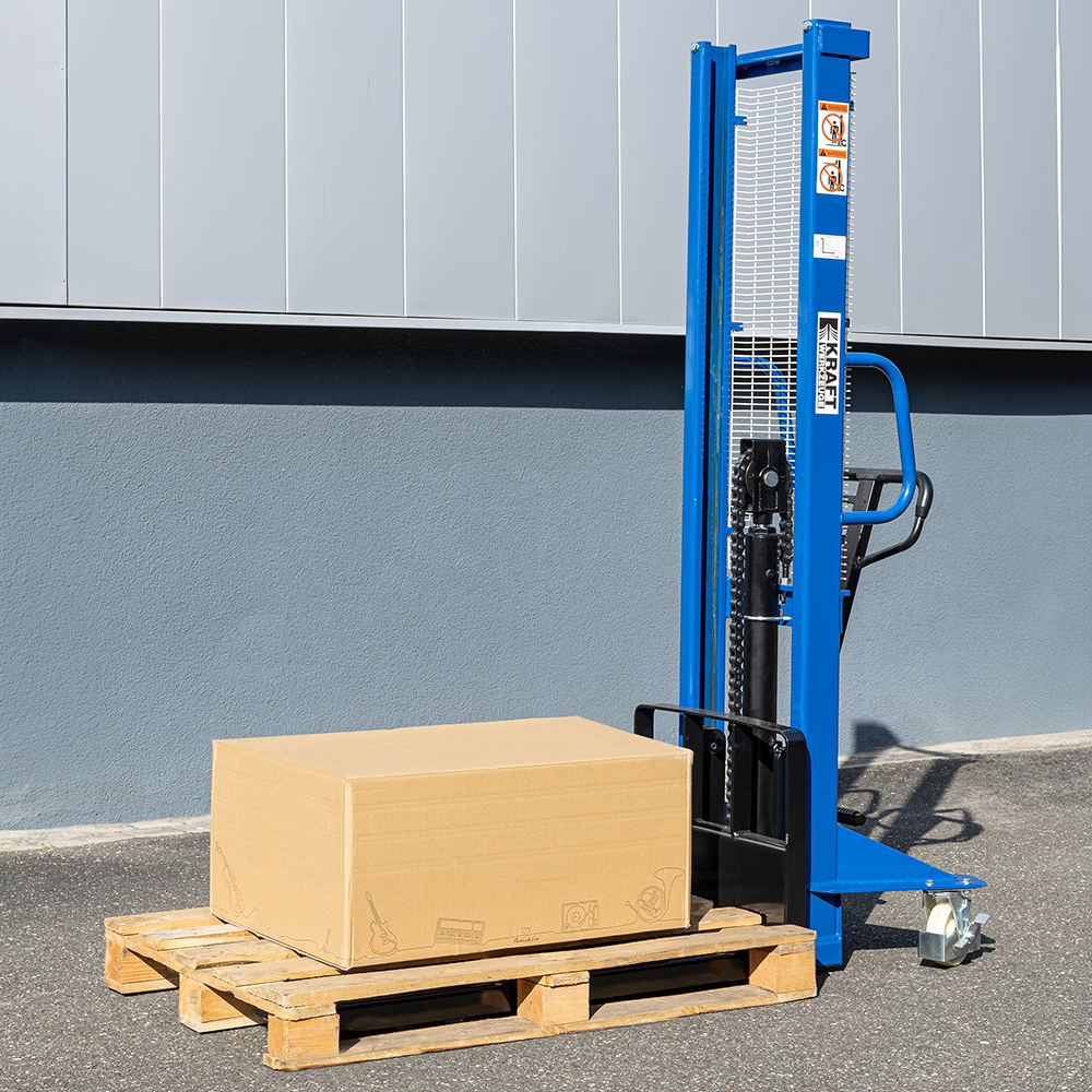 Kraft Werkzeuge Hochhubwagen 1000 kg Tragkraft 1600 mm