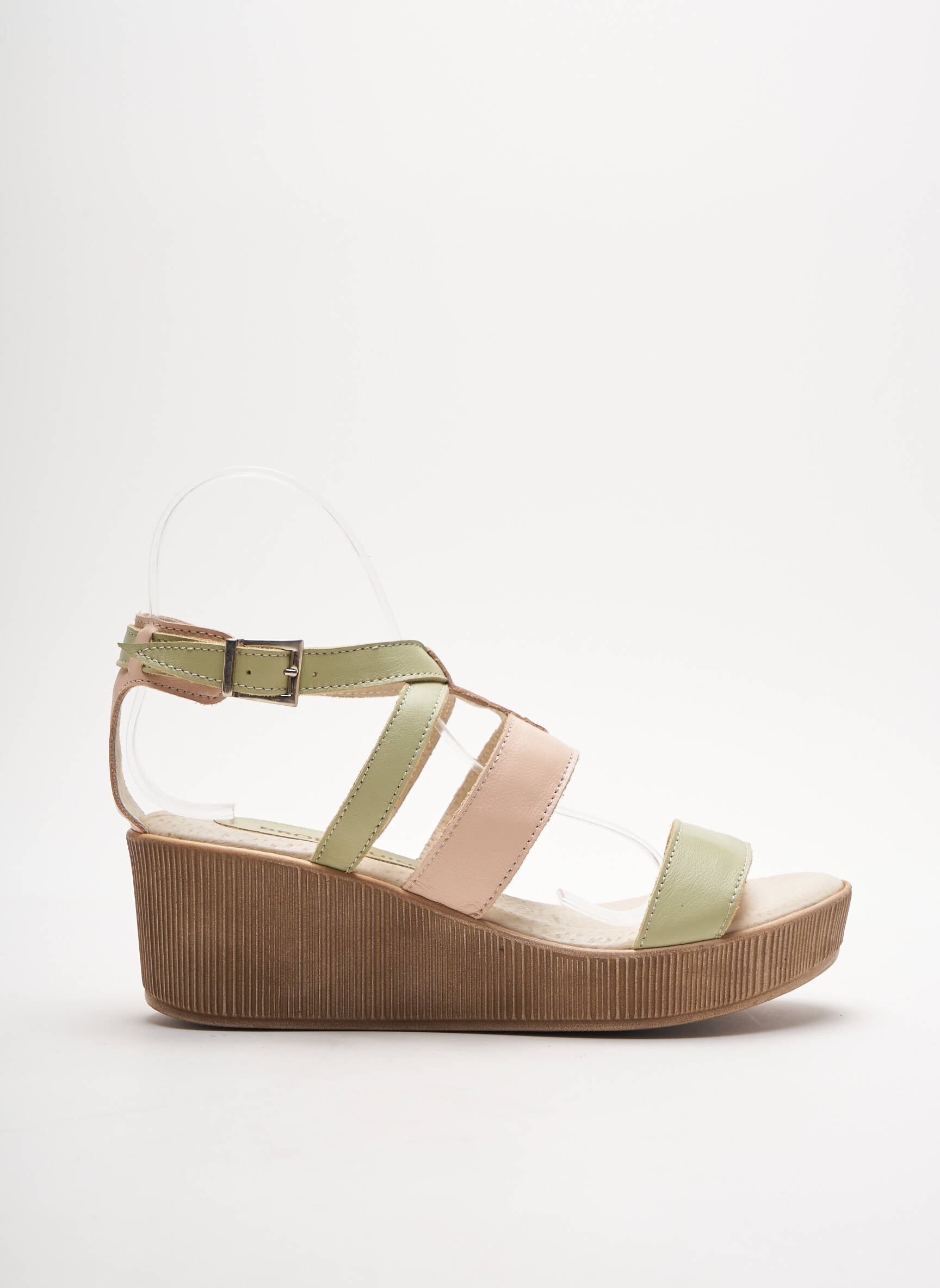 Brodequins Sandales Nu Pieds Femme couleur rose