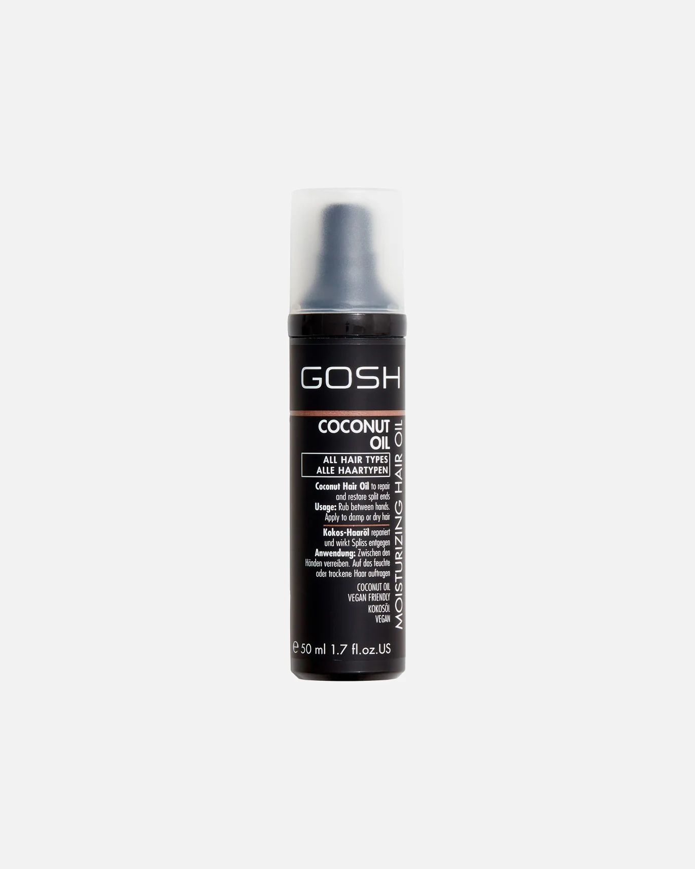 Ulei de păr hidratant cu ulei de cocos Gosh Copenhagen