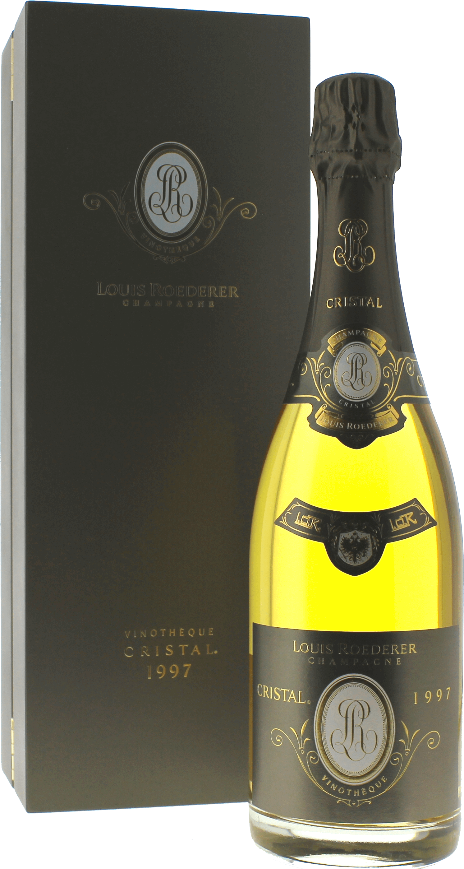 Cristal roederer coffret vinothèque 1997