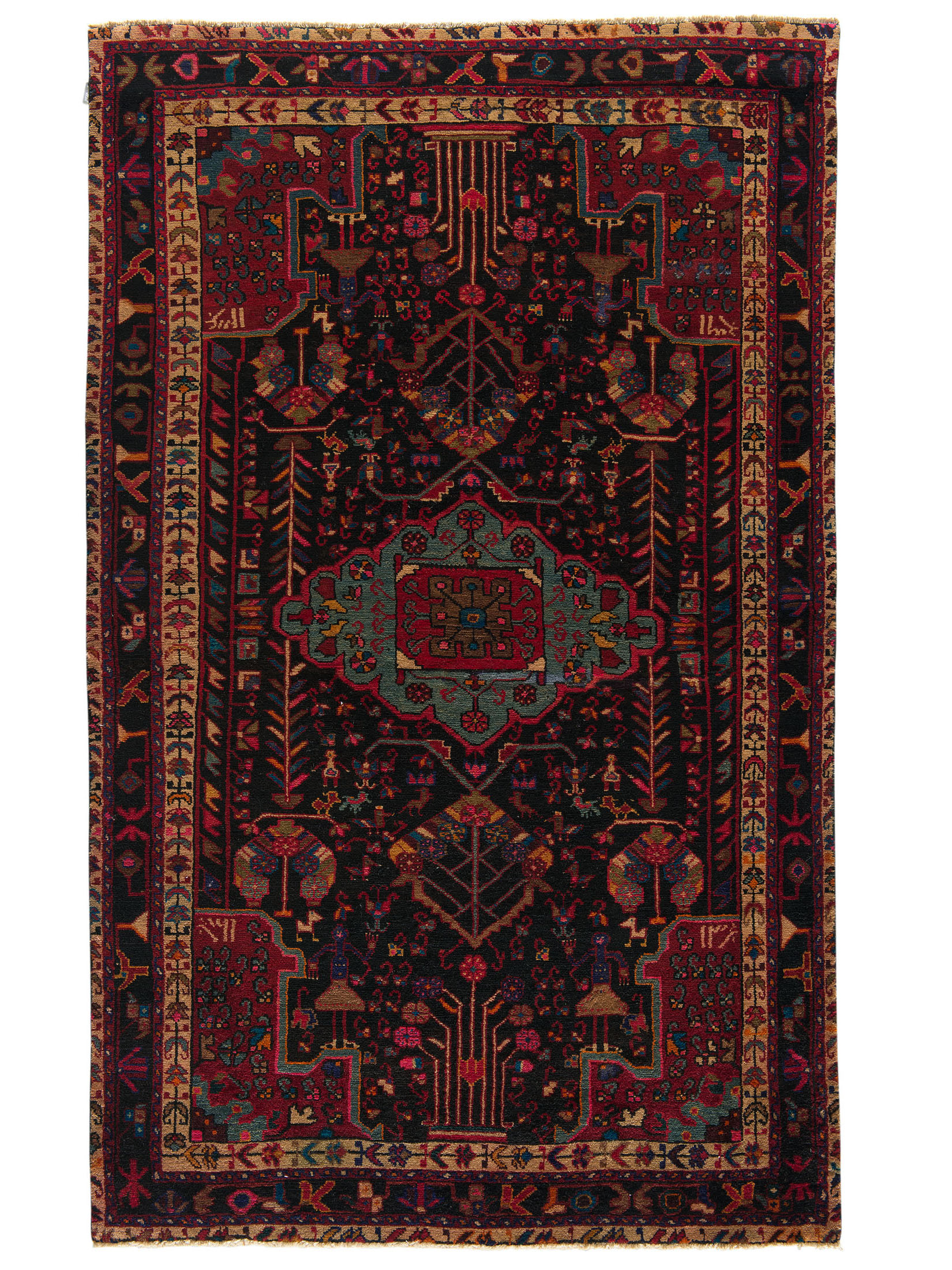 Tuiserkan Hamadan ca. 140 x 228 cm, Unikat / Einzelstück
