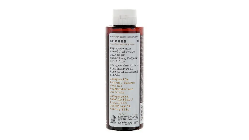 KORRES Rice Proteins & Linden Shampoo 250 ml