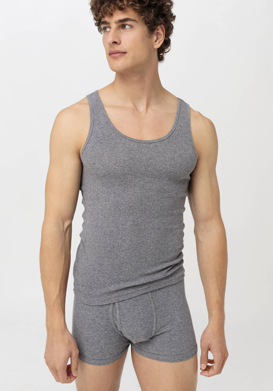 Athletic-Shirt aus Bio-Baumwolle