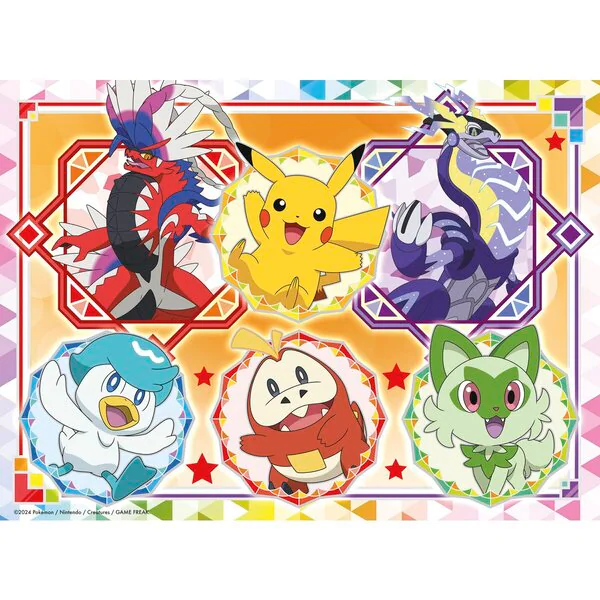 Pokémon XXL -palapeli 100 palaa