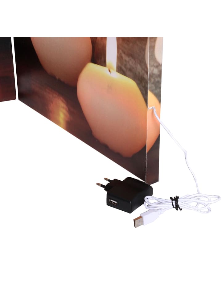 MCW LED-Paravent mit Timer günstig kaufen onesize