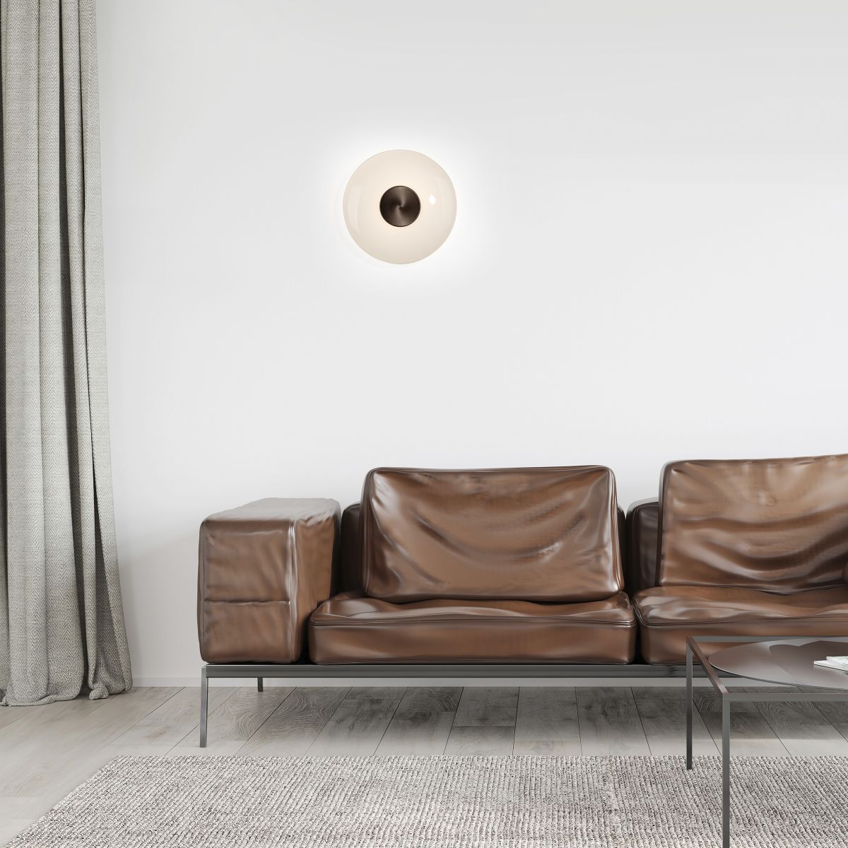 Paul Neuhaus LED Wandlampe Pure Vitrum Opal