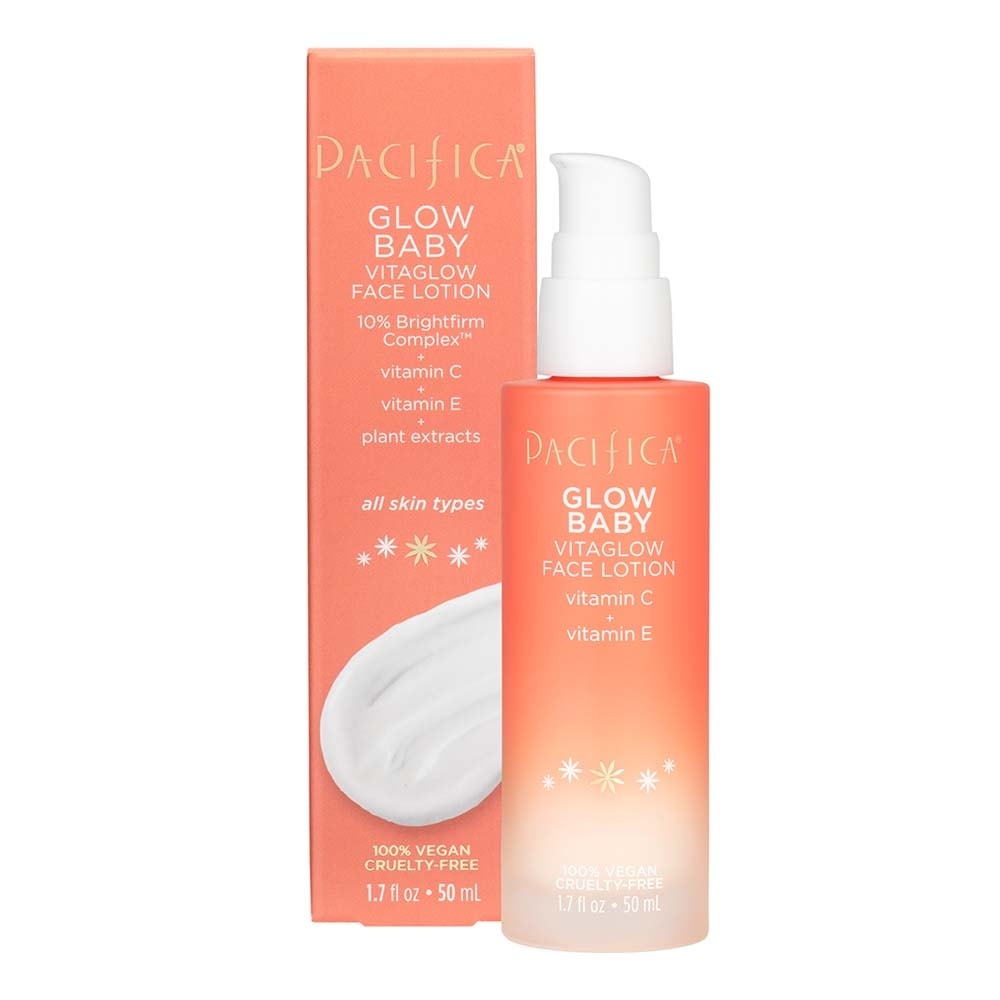 pacifica beauty Lotion visage Glow Baby Vitaglow Soin Visage