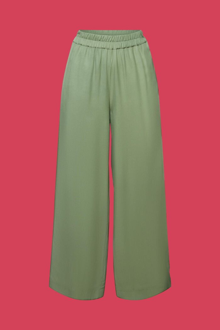 Pull-on-Culotte aus Twill
