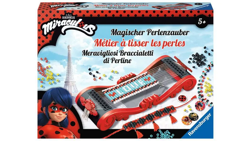 Ravensburger Beschäftigung - Magischer Perlenzauber Miraculous