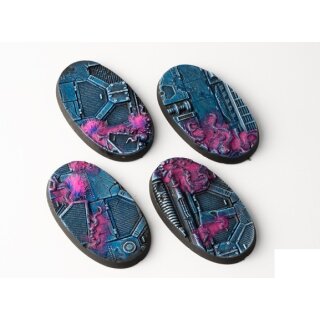 Battle Ready Bases - Alien Infestation Oval 60mm (4)