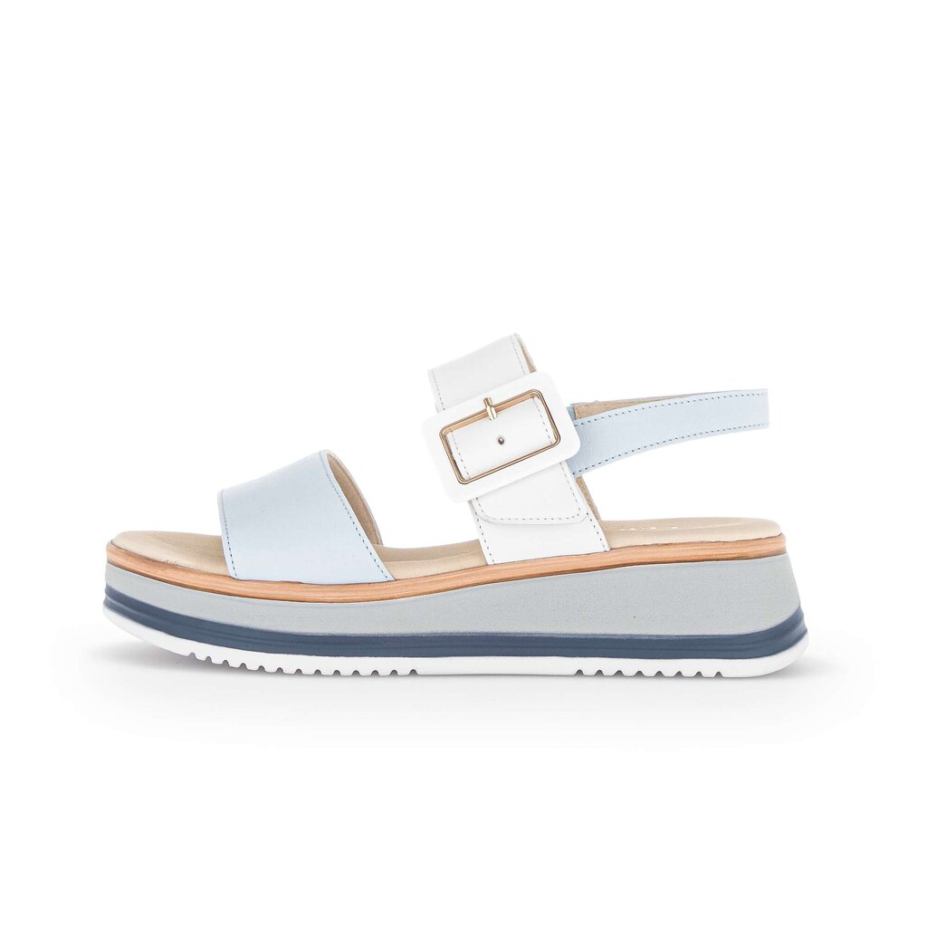 Gabor comfort Plateau Sandale blau