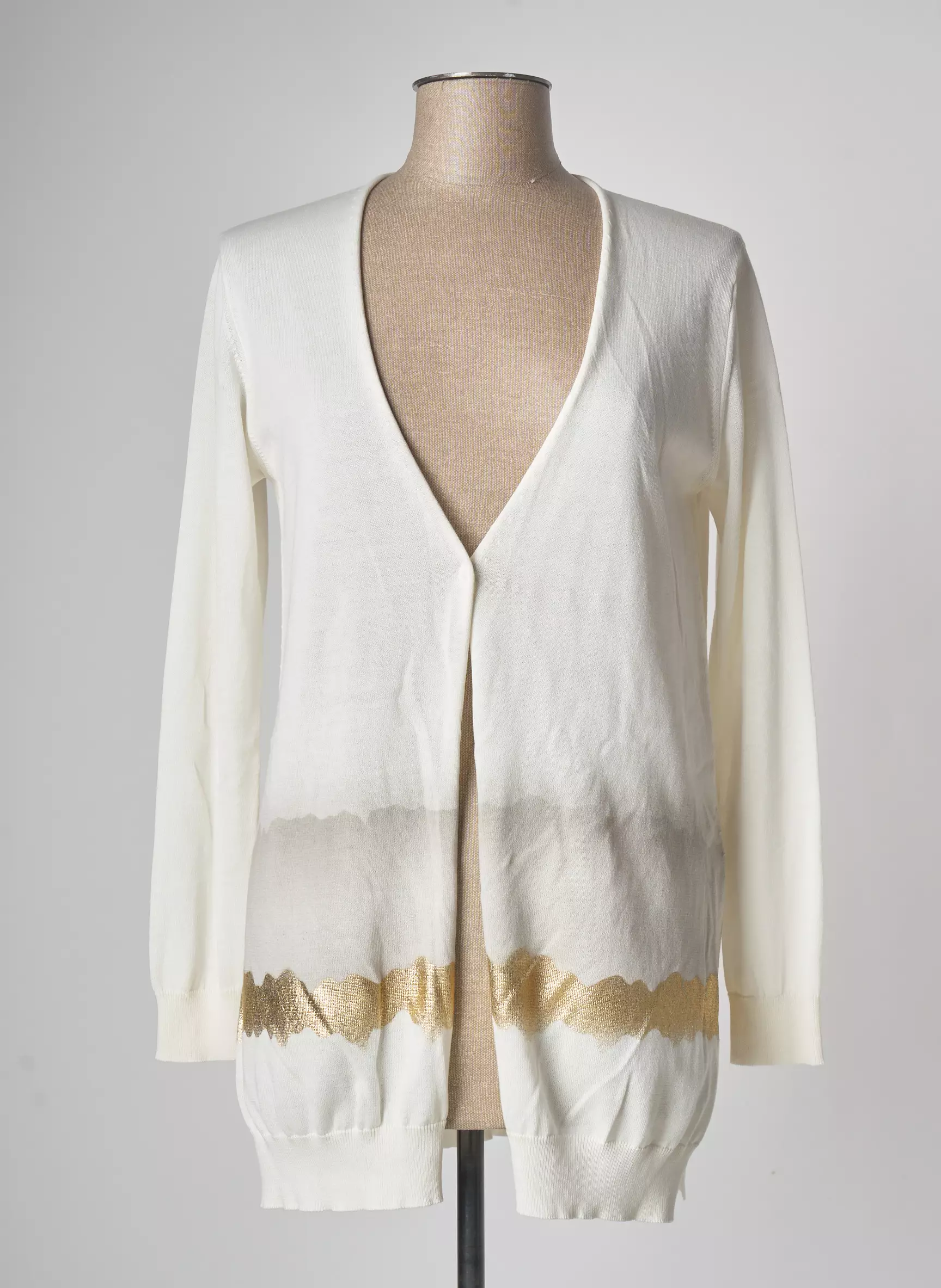 Fabiana Filippi Cardigans Femme couleur beige