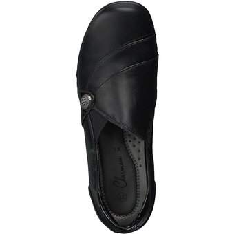 Charmosa Slipper in schwarz
