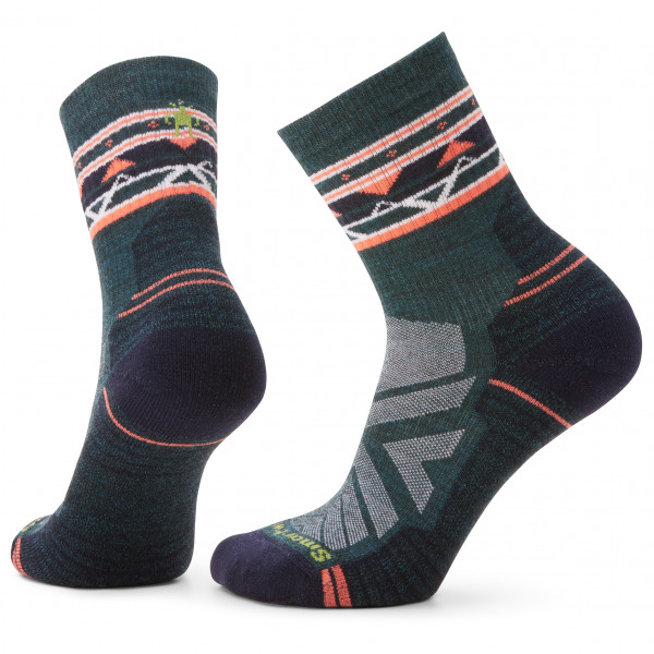 Smartwool - Women's Hike LT Cushion Zig Zag Valley Mid Crew - Wandersocken