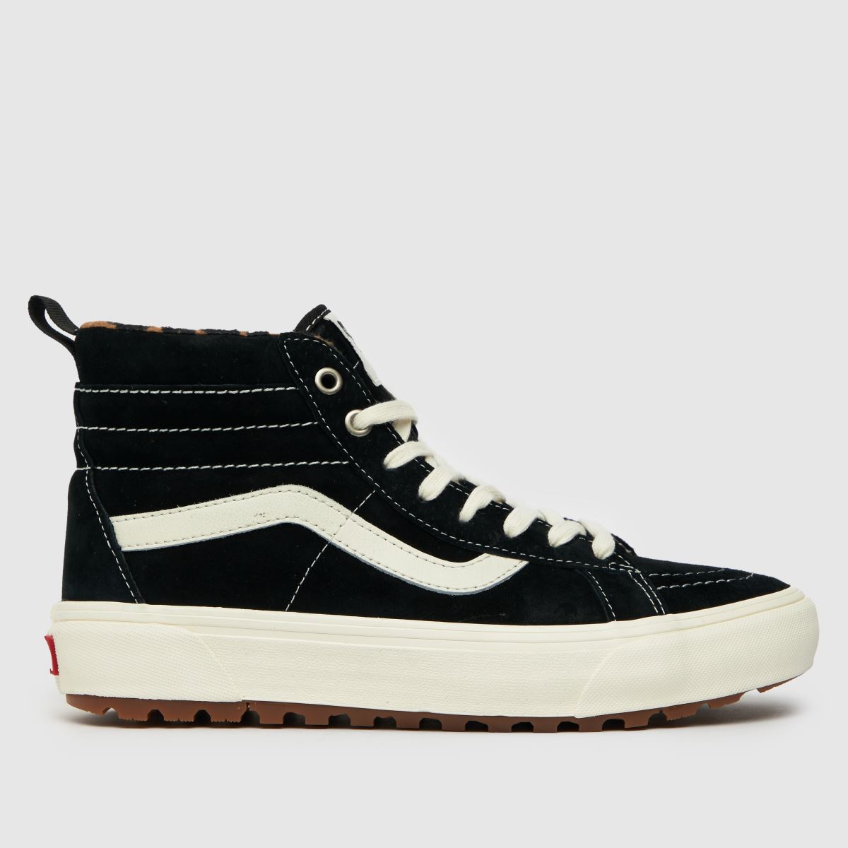 Vans – Sk8-Hi MTE 1 – Svarta och vita sneakers