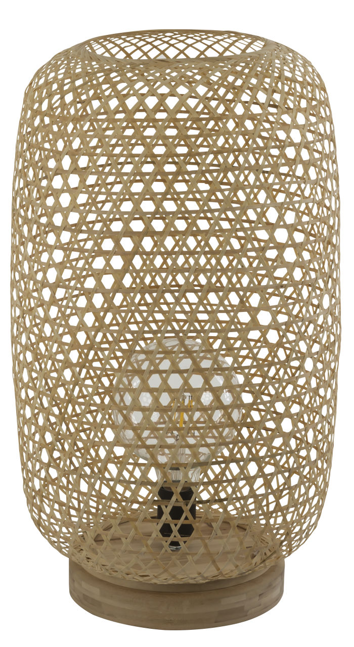 Globo Lighting - MIRENA - Stehleuchte Bambus naturfarben, 1x E27