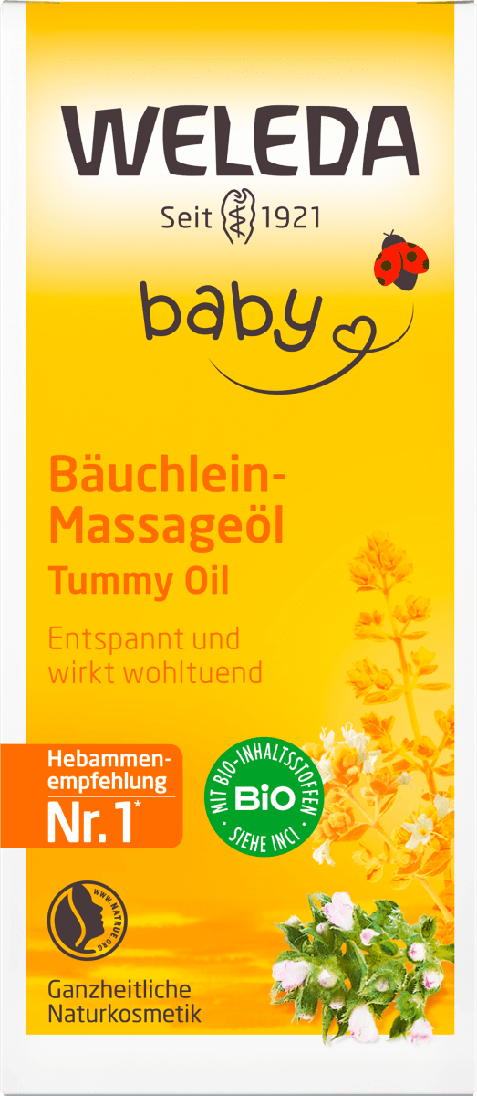 Baby Massageöl Bäuchlein, 50 ml