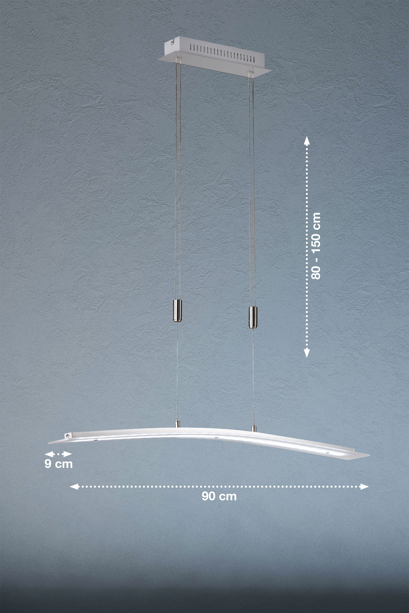 Fischer & HonselLED-Pendelleuchte 1flg