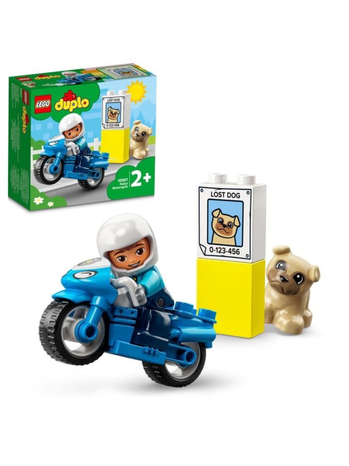 duplo LEGO® DUPLO® 10967 Polizeimotorrad in Mehrfarbig ab 2 Jahre günstig kaufen onesize