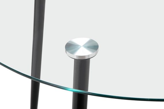 INOSIGN Glastisch Danny, runder Esstisch mit einem Ø von 100 cm