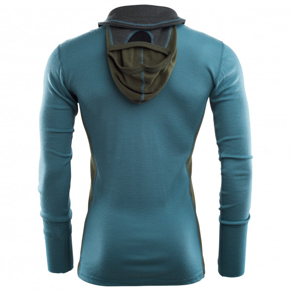 Aclima - Warmwool Hood Sweater Net - Merinopullover