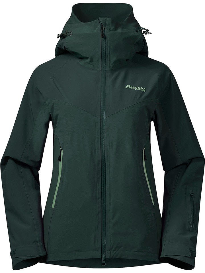 Bergans Ski-/ Snowboardjacke in Dunkelgrün günstig kaufen