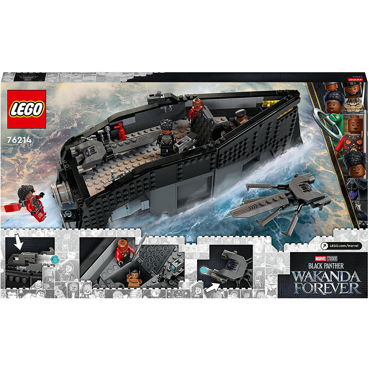 LEGO® Marvel Super Heroes™ 76214 Black Panther: Duell auf dem Wasser