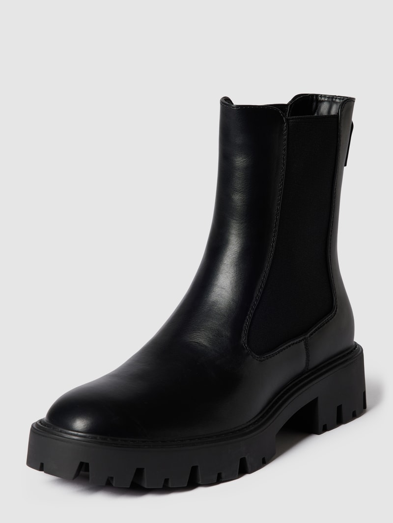 Chelsea Boots mit profilierter Sohle Modell 'BETTY' in schwarz