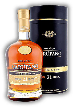 Ron Carupano Anejo Reserva Privada 21 Ron Carupano Anejo Reserva Privada 21  0,7	 Liter - Vol 40%