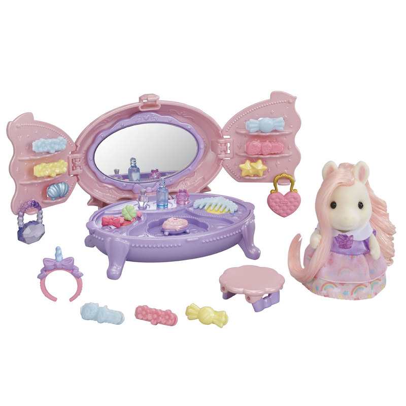 5704 La coiffeuse de la fille poney Sylvanian