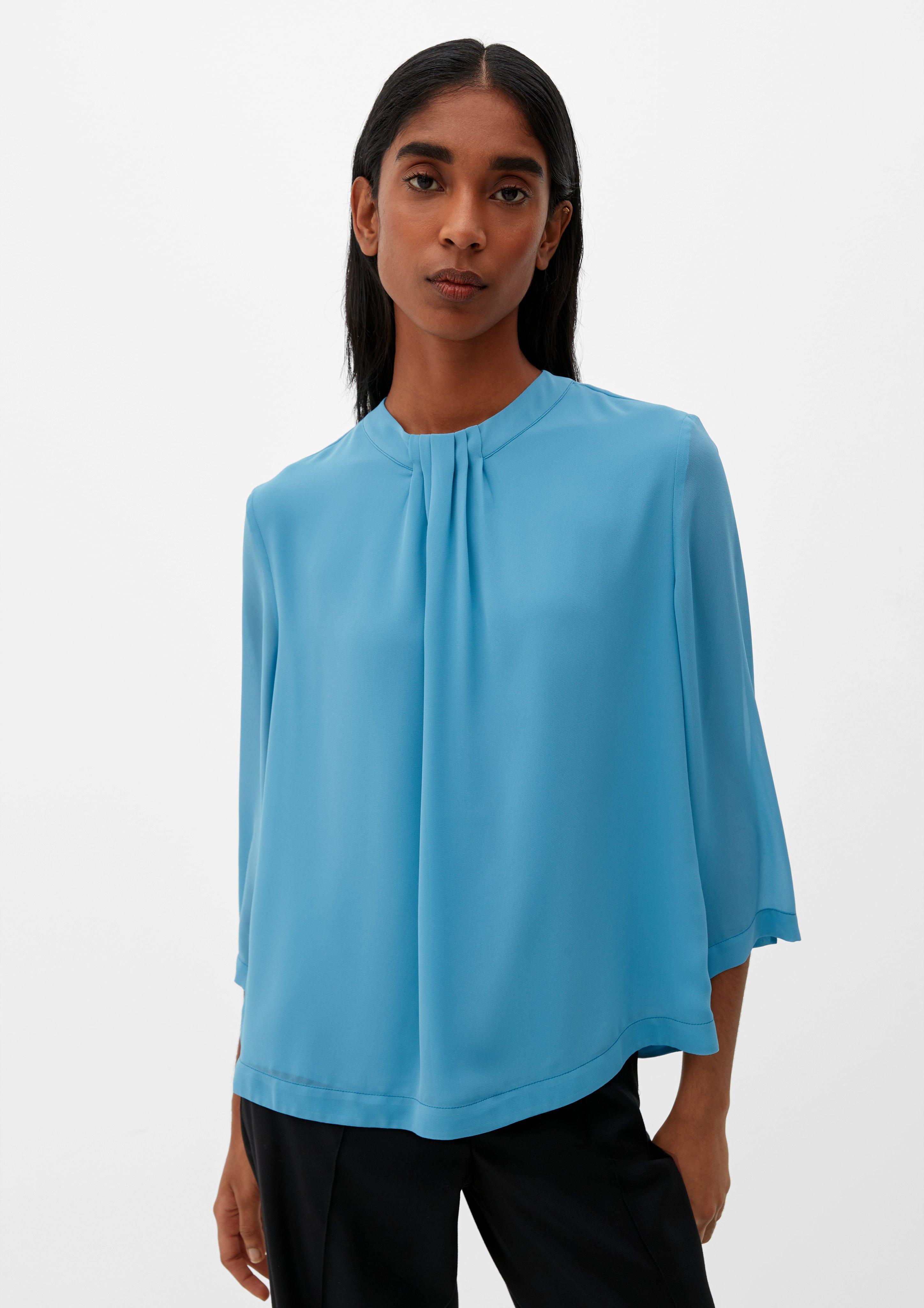 Blusenshirt mit Raffung  2121424-6440