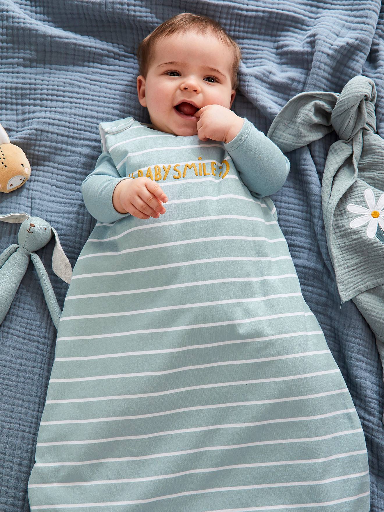 Gigoteuse sans manches #BABY céladon