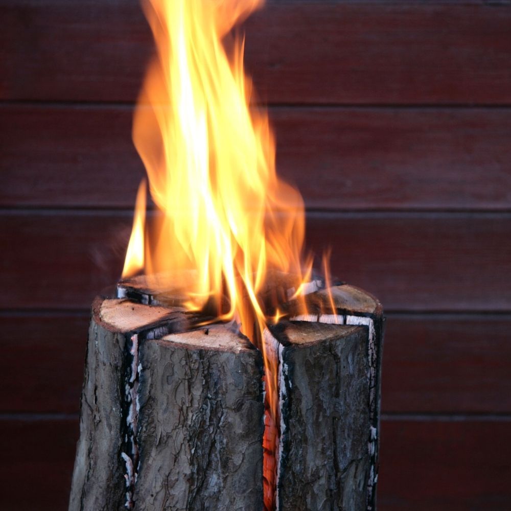 Orange85 3 Stück Citronella Schwedische Fackel