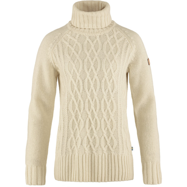 ÖVIK CABLE KNIT ROLLER NECK W Damen - Wollpullover