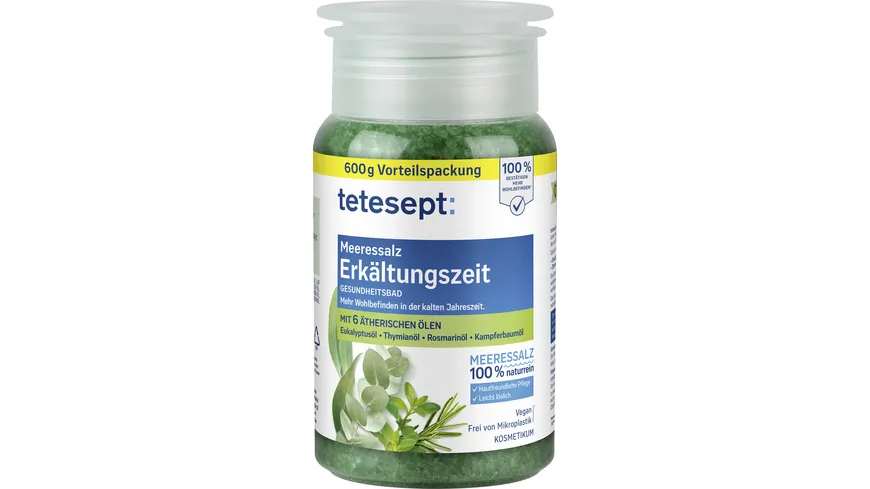 tetesept Meeressalz Erkältungszeit 600 g