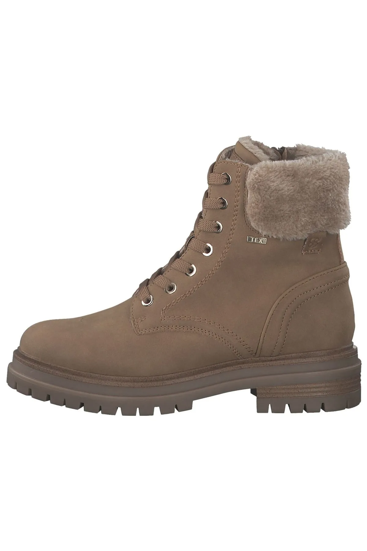 s.Oliver  Stiefelette - Braun - Blockabsatz