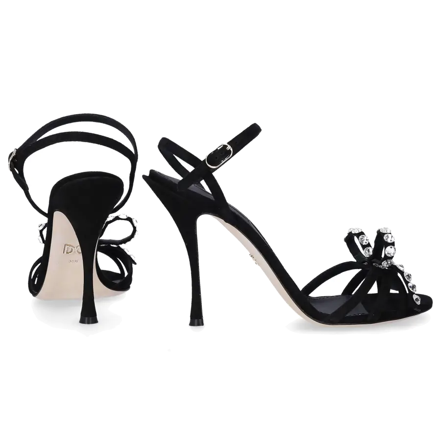 Dolce & Gabbana - Riemchensandalen KEIRA - schwarz