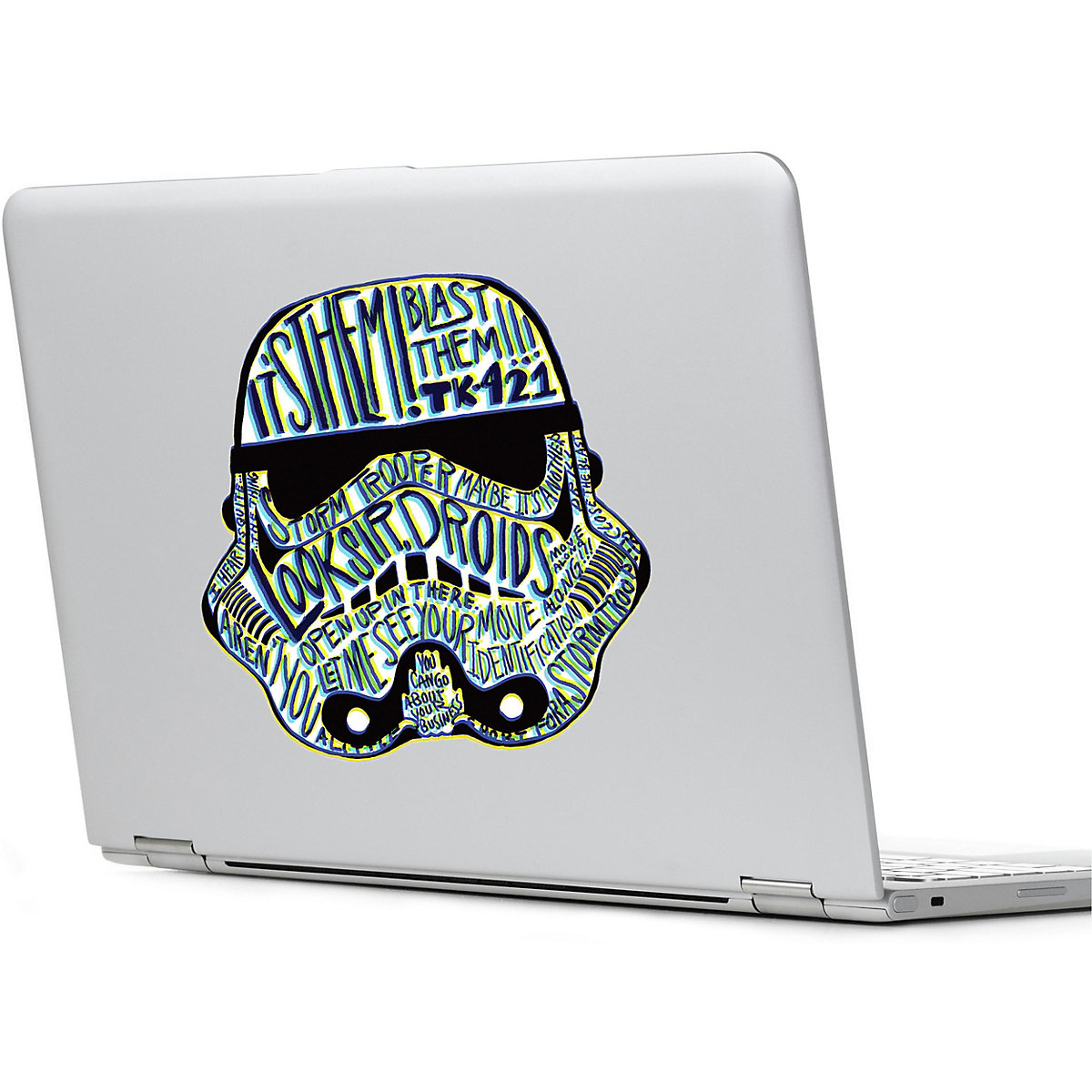 Wandsticker Star Wars Artistic Storm Troopers