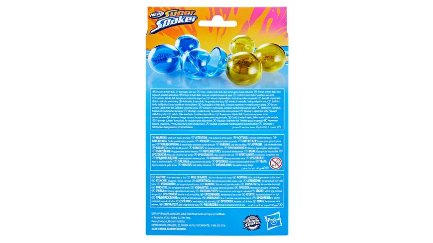 Hasbro - Nerf Super Soaker Hydro Balls 6er-Pack
