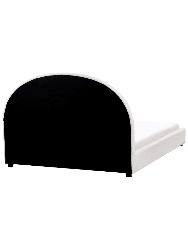 Beliani Doppelbett VAUCLUSE in Weiß - (W) 154 x (H) 112 x (L) 214 cm günstig kaufen onesize