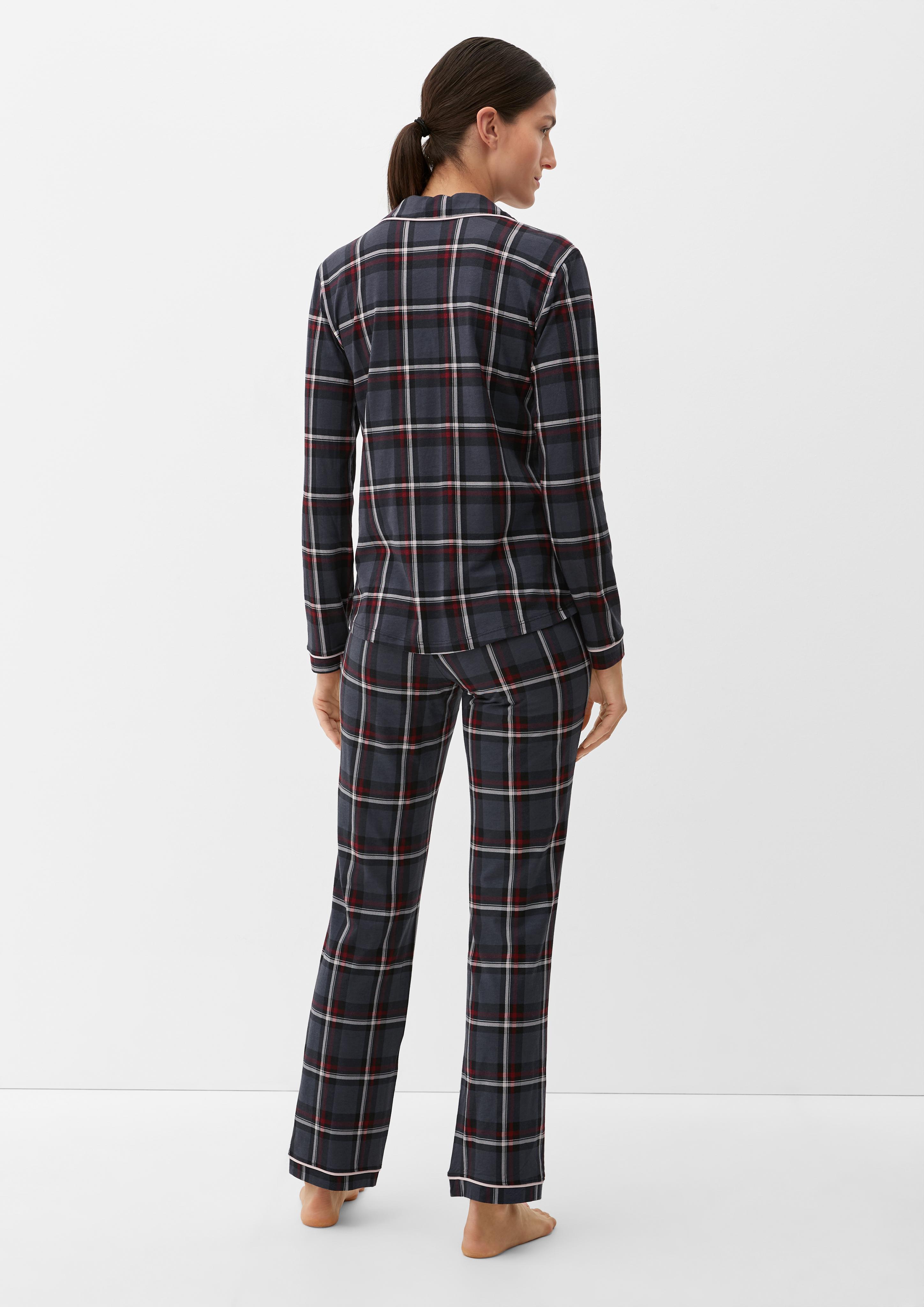 Pyjama mit Allover-Print  6006321-69S2