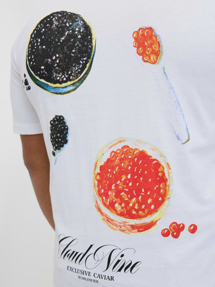 JACK & JONES PLUS T-shirt in Bright White günstig kaufen