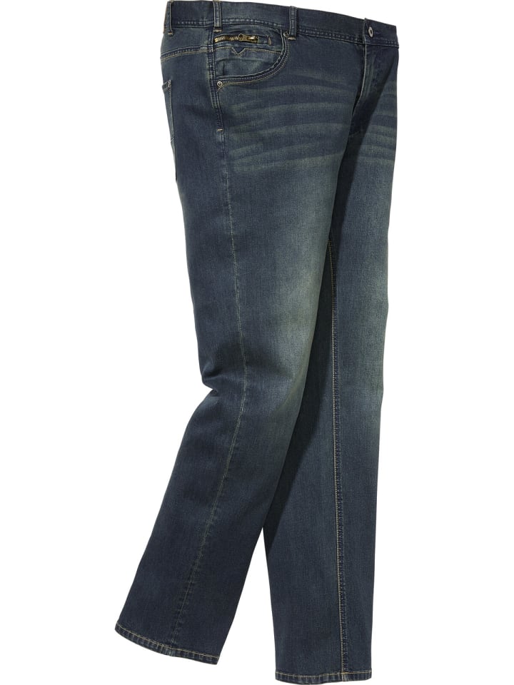 Charles Colby Tiefbundjeans BARON TAHAMS in dunkelblau günstig kaufen