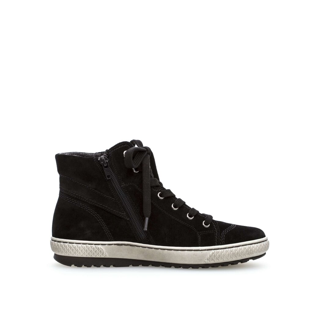 Gabor fashion Schnürstiefelette schwarz
