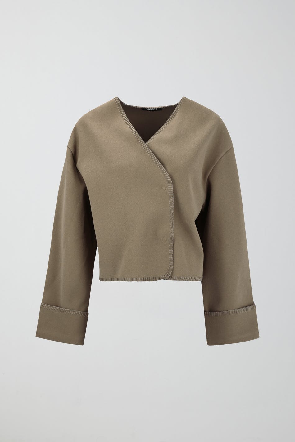 Blanket stitch jacket