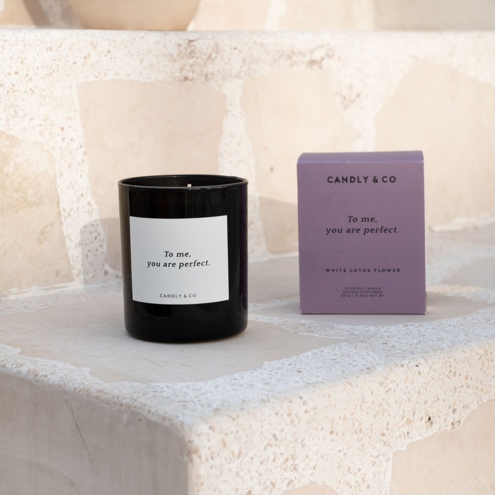 candly&co Bougie No.8 To me, you are perfect. Bougie